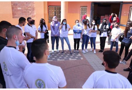  مجلس شباب كفر برا يشاركون في رحلة من البحر الى البحر